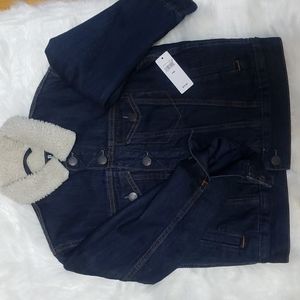 Gap Kids Sherpa Lined Denim Jacket